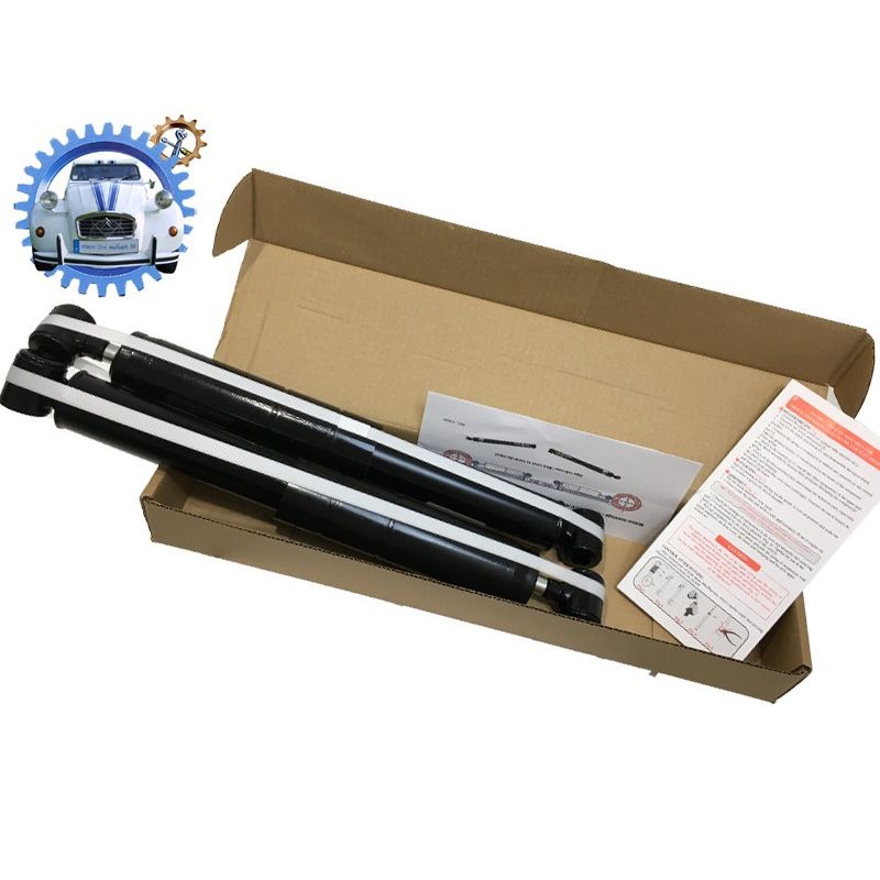 Paire Amortisseur à GAZ AV ou AR RENOV2CV axe 14mm 2cv Camionnette Paire Amortisseur à GAZ AV ou AR RENOV2CV axe 14mm 2cv Camionnette