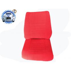 Garniture siège avant droit Ami8 velour chenille rouge