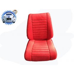 Garniture siège avant gauche Ami8 velour uni rouge