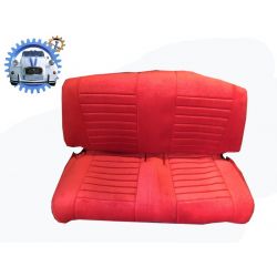 Garniture banquette arrière Ami8 velours uni rouge NON rabattable