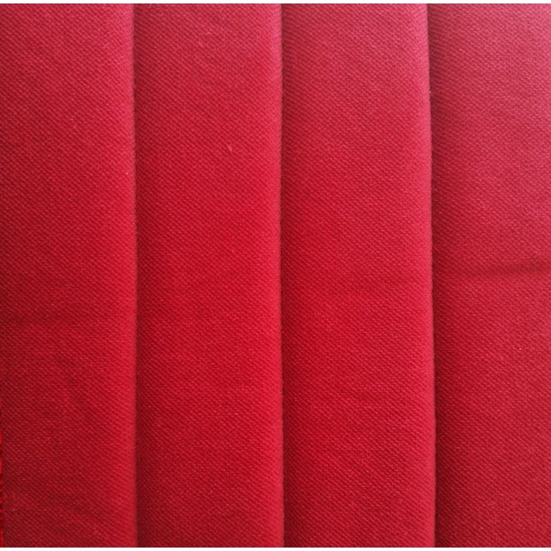 Garniture banquette arrière Ami8 velours uni rouge rabattable