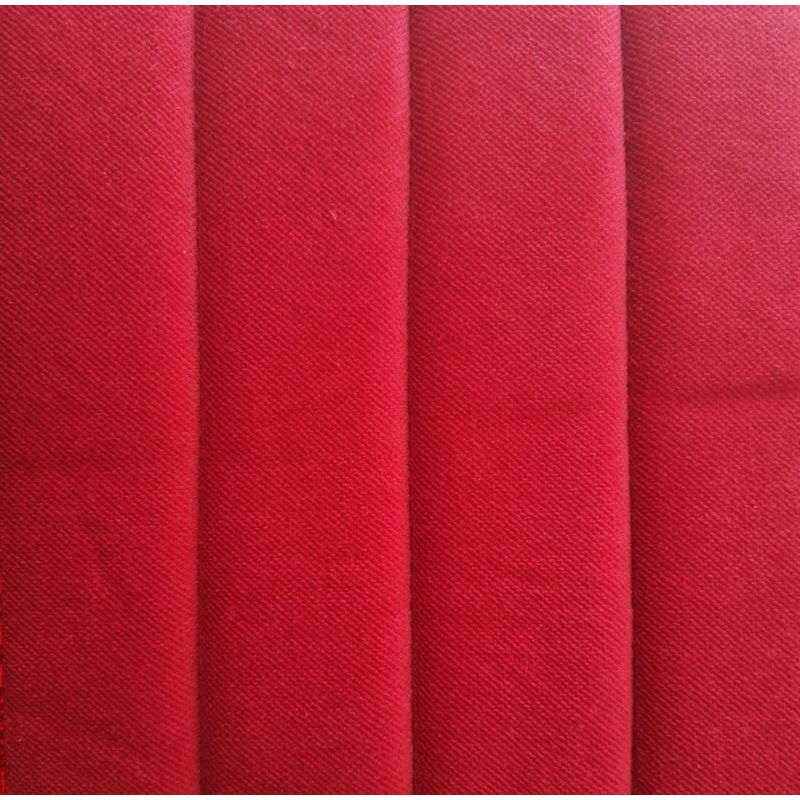 Garniture de banquette avant Ami 8 velours uni rouge