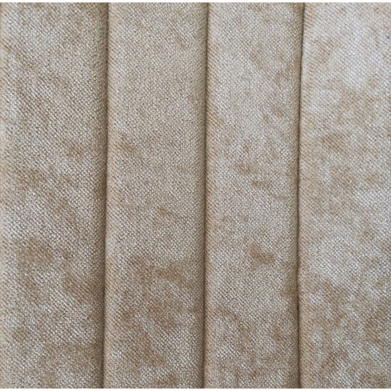 Jeu de garnitures pour 2 banquettes AMI6 velours uni beige