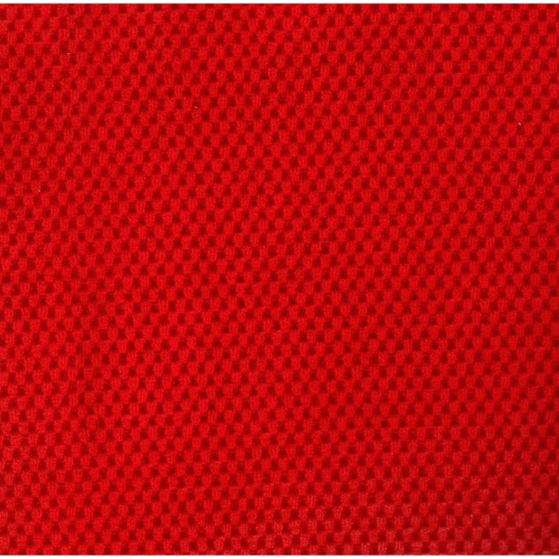 Jeu de garnitures pour 2 banquettes 2cv AZAM  velours chenille rouge