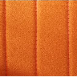 Jeu de garnitures pour 2 banquettes AV / AR   2cv tissu orange