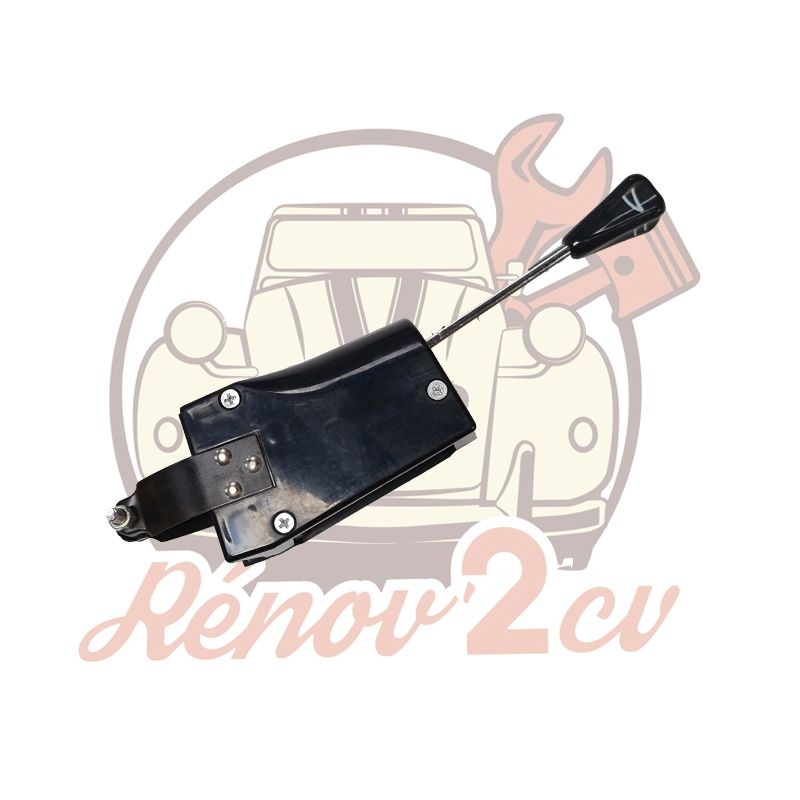 Commodo de phare noir 2cv Méhari 12 et 6 volts Commodo de phare noir 2cv Méhari 12 et 6 volts