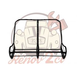 Armature de banquette arrière pour 2cv6