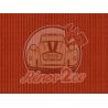 Capote 2cv gros grain orange toile renforcee