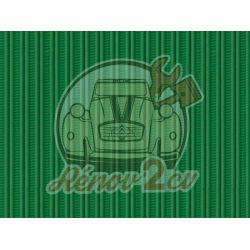 Capote 2cv gros grain vert tuilerie toile renforcee