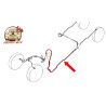 Brake pipe m9x125 master cylinder/rear distributor