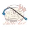 Front brake pipe right side banjo fitting 6.35mm