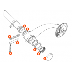 BRAS DE SUSPENSION ARRIERE