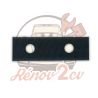 Front rack rail rubber 2cv