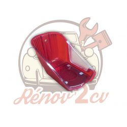 Tulipa piloto trasero 2cv derecho con luz para la matrícula