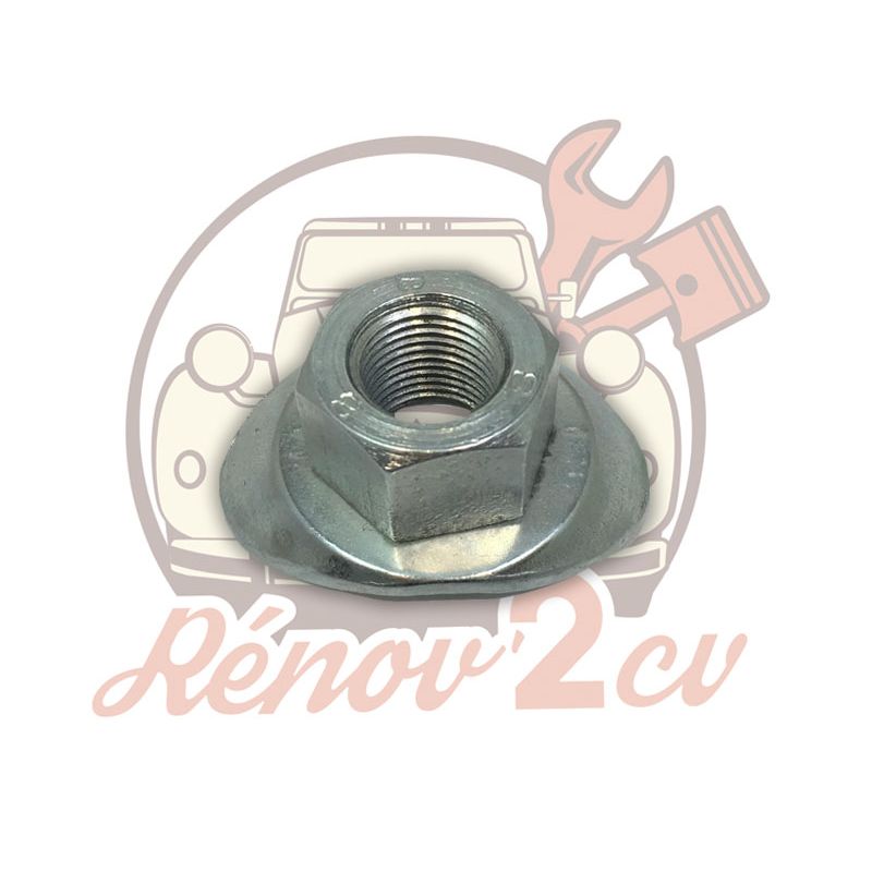 Ecrou de roue 2cv pour Méhari Dyane Acadiane Ami8 Ecrou de roue 2cv pour Méhari Dyane Acadiane Ami8