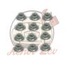 Wheel nut set of 12 pieces