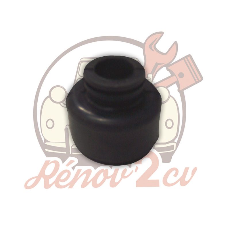 Soufflet de volant, de colonne direction sur plancher de 2cv