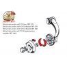 Kit freni posteriore m9x125...