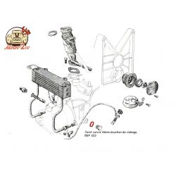 Joint de vidange/remplissage (cf 01-122) - 2CV PASSION