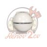 White gearlever knob with...