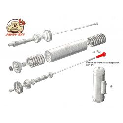 EMBOUT DE TIRANT POT DE SUSPENSION 2cv