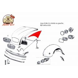 Haubenwange 2cv links