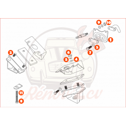 SUPPORT MOTEUR ET BOITE DE...