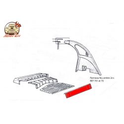 Pannello di supporto luce posteriore 2cv