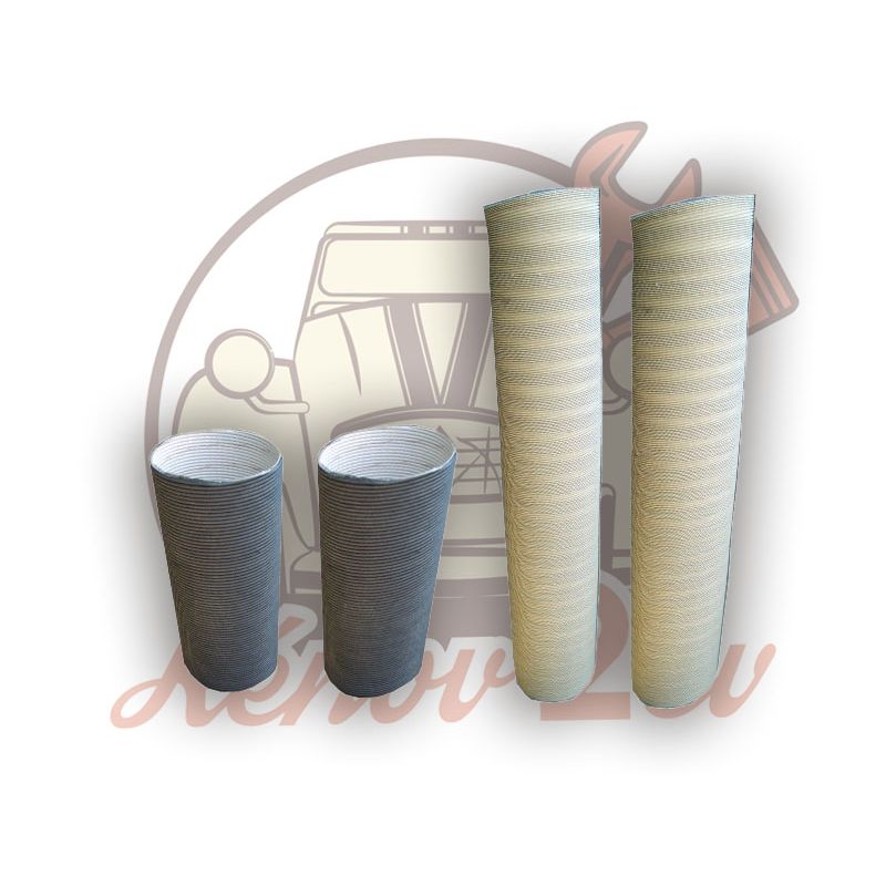 Conjunto tubos calefaccion para dyane 6 y acadiane
