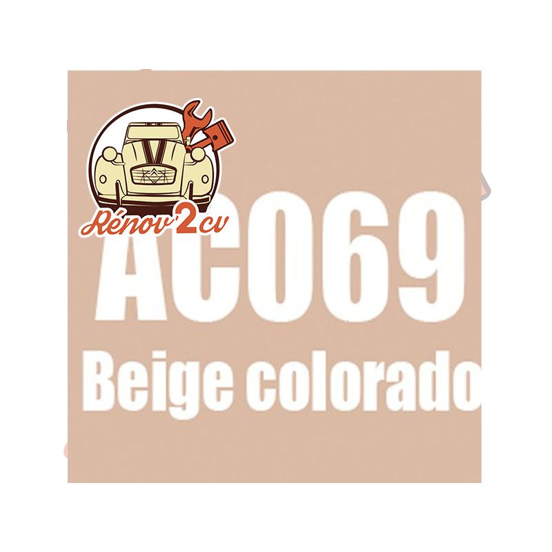 kit peinture 2cv ac 069 (edb gdb) beige colorado 1.3 kilos