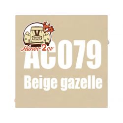 kit peinture 2cv ac 079 beige gazelle 1.3 kilos