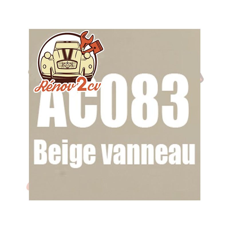 kit peinture 2cv ac 083 beige vanneau 1.3 kilos