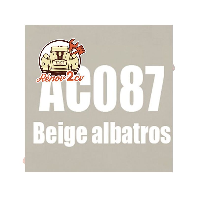 kit peinture 2cv ac 087 beige albatros 1.3 kilos