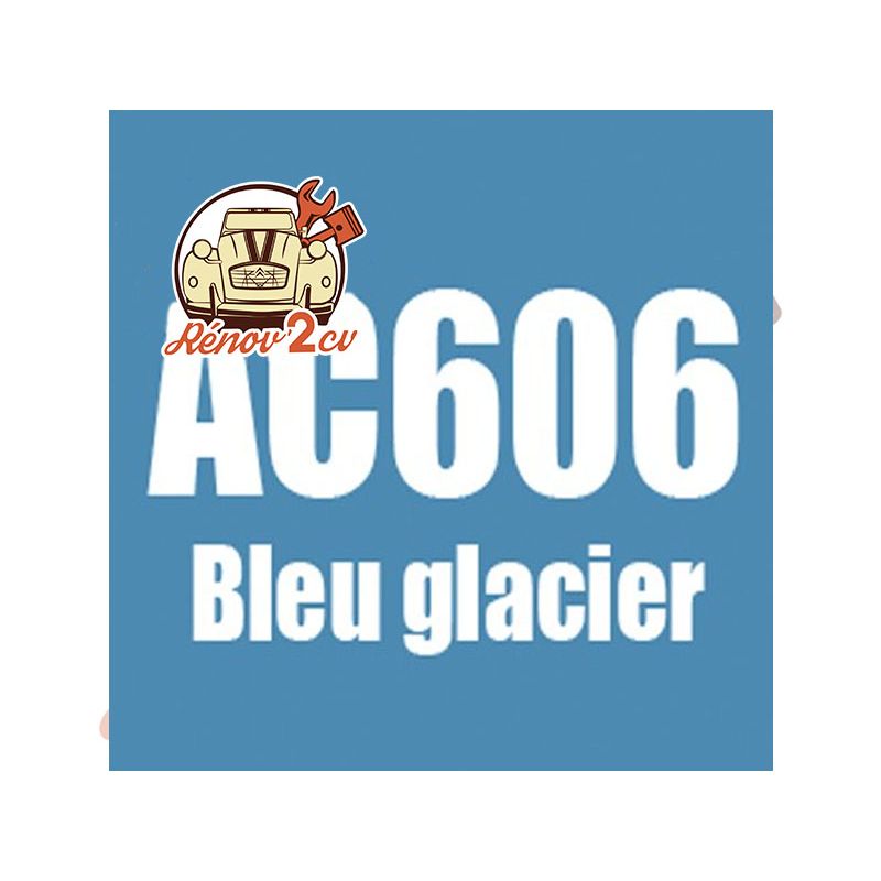 kit peinture 2cv ac bleu glacier ac 606 1.3 kilos