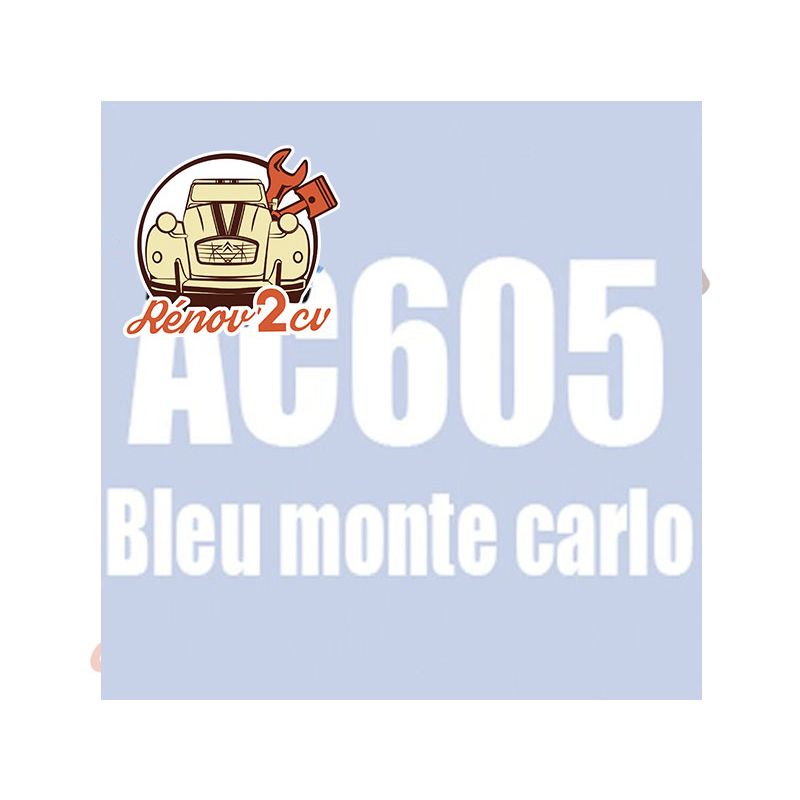 kit peinture 2cv ac bleu monte carlo ac 605 1.3 kilos