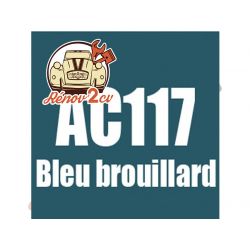 kit peinture 2cv ac bleu brouillard ac 117 1.3 kilos