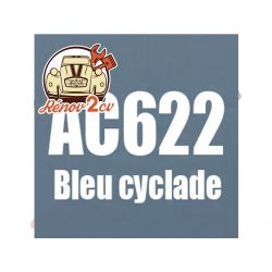 kit peinture 2cv ac bleu cyclade ac 622 1.3 kilos