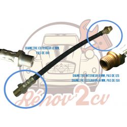 Flexible de frein avant pour Ami6 et Dyane Méhari
