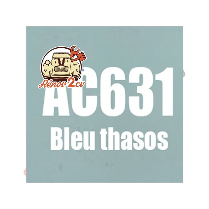 kit peinture 2cv ac bleu thasos ac 631 1.3 kilos