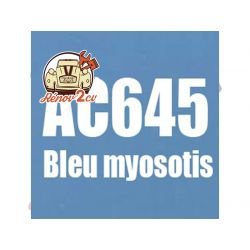 kit peinture 2cv ac bleu myosotis ac 645 1.3 kilos