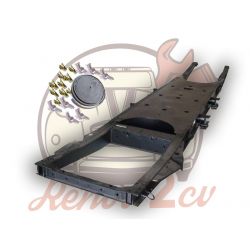 Chassis cataphorese homologue 2cv Méhari Dyane + kit mousse offert