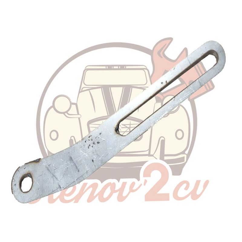 Patte de fixation d'alternateur INOX pour 2cv Méhari Dyane Acadiane