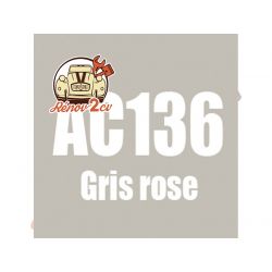 kit peinture 2cv ac136 gris rose 1.3 kilos