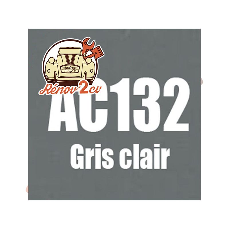 kit peinture 2cv ac132 gris clair 1.3 kilos