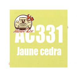 kit peinture 2cv ac331 jaune cedra 1.3 kilos