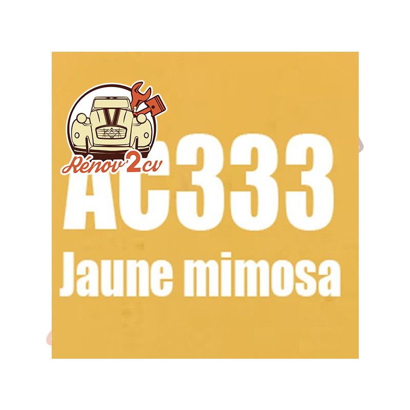 kit peinture 2cv ac333 jaune mimosa 1.3 kilos