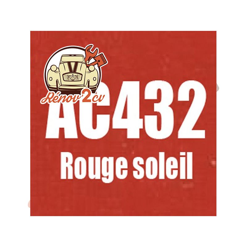 kit peinture 2cv ac432 rouge soleil 1.3 kilos