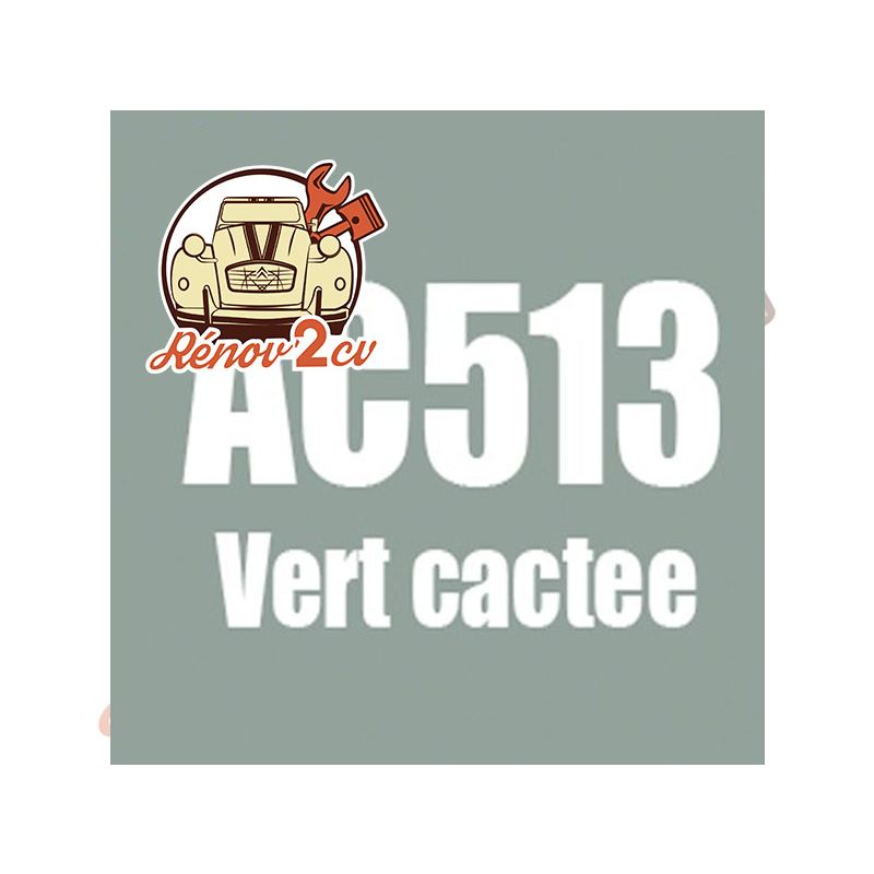 kit peinture 2cv ac513 vert cactee 1.3 kilos