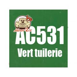 kit peinture 2cv ac531 vert tuilerie 1.3 kilos