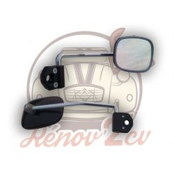 Rétroviseur intérieur petit modèle noir 2cv4 2cv6